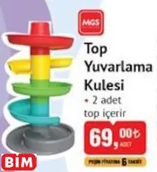 TOP  YUVARLAMA KULESİ OYUNCAK